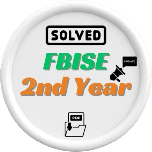 Fbise Class 12 Solve Notes & Key-Books