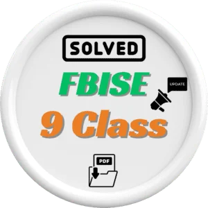 Fbise Class 9 Solve Notes & Key-Books